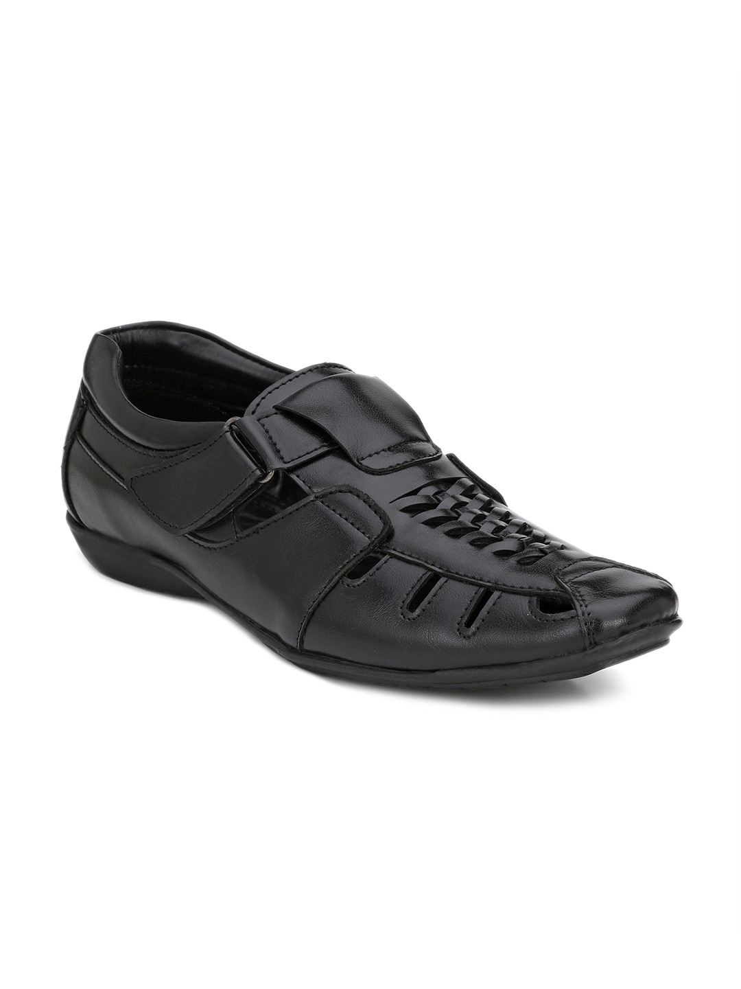

El Paso Men Black Shoe-Style Sandals