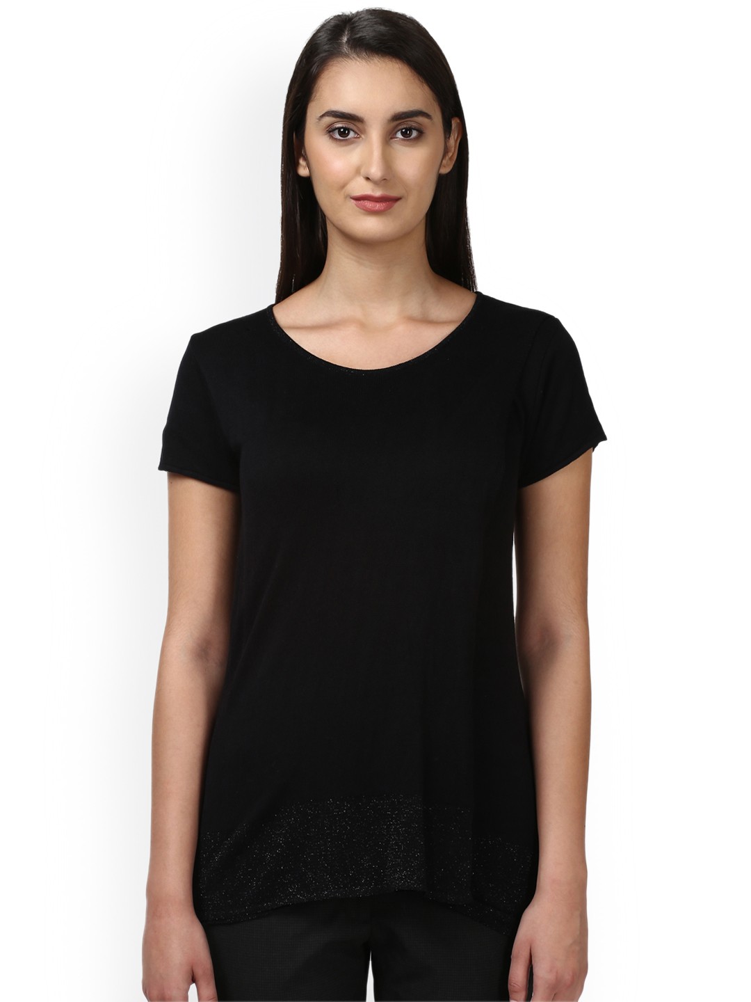

Park Avenue Women Black Solid Top