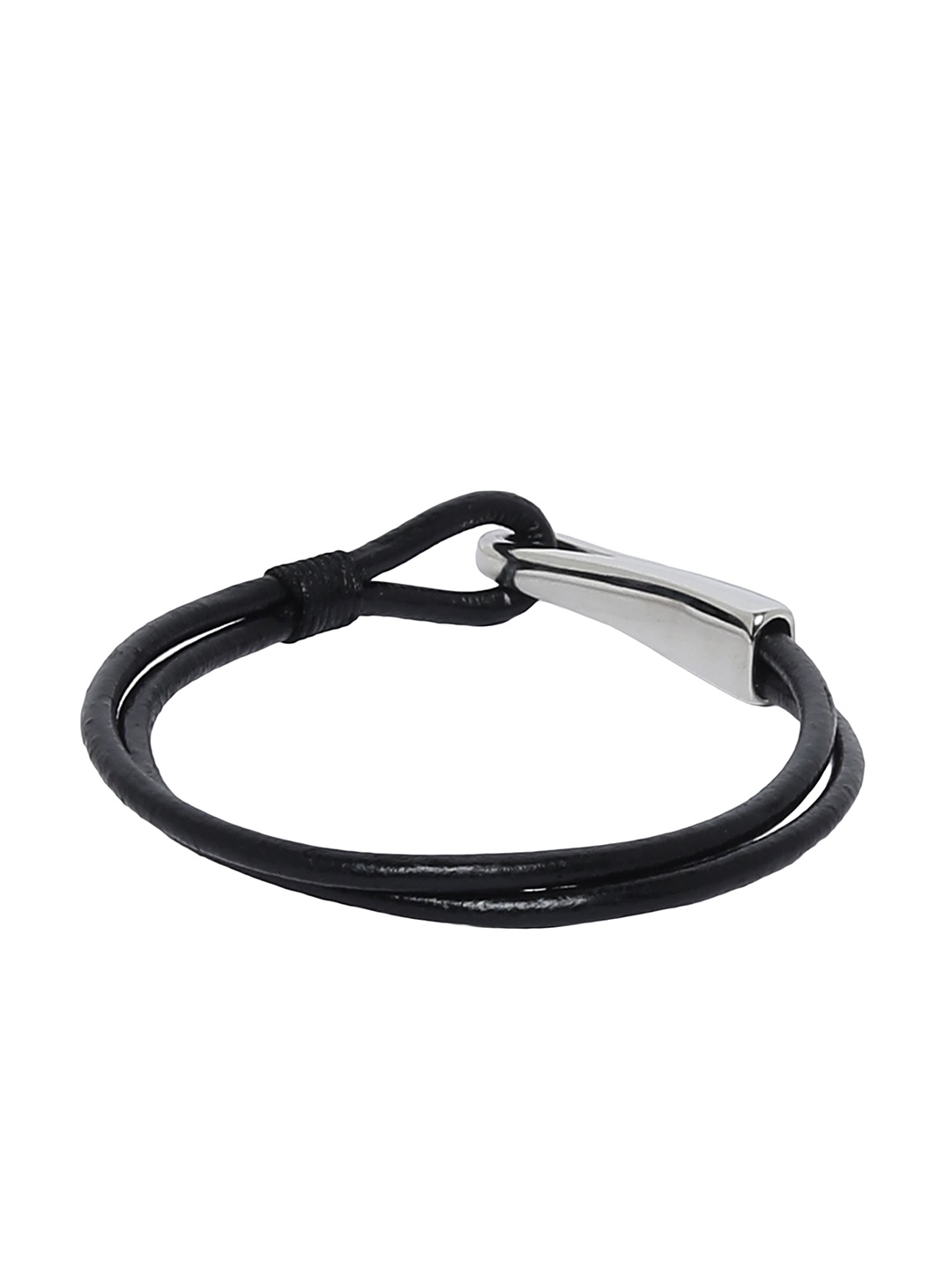 

Alvaro Castagnino Black Wraparound Bracelet