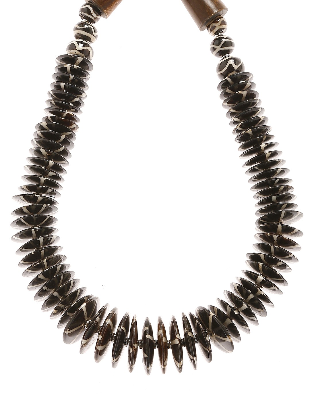 

Bamboo Tree Jewels Brown Brass Handcrafted Necklace