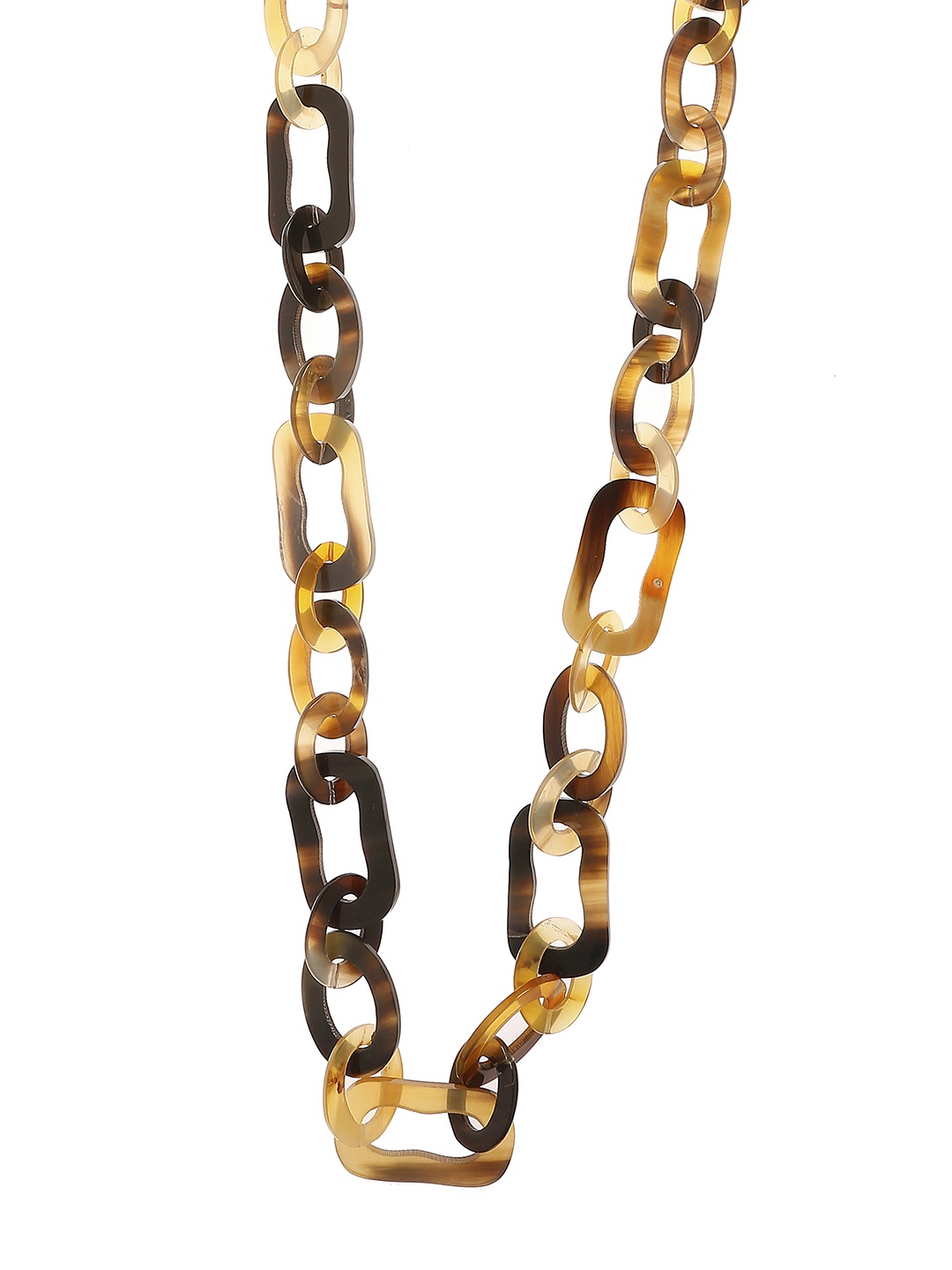 

Bamboo Tree Jewels Brown Brass Handcrafted Necklace