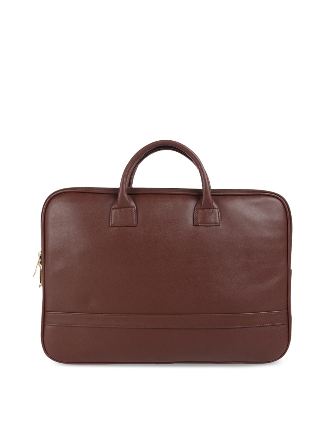 

HORRA Women Brown Solid Laptop Bag