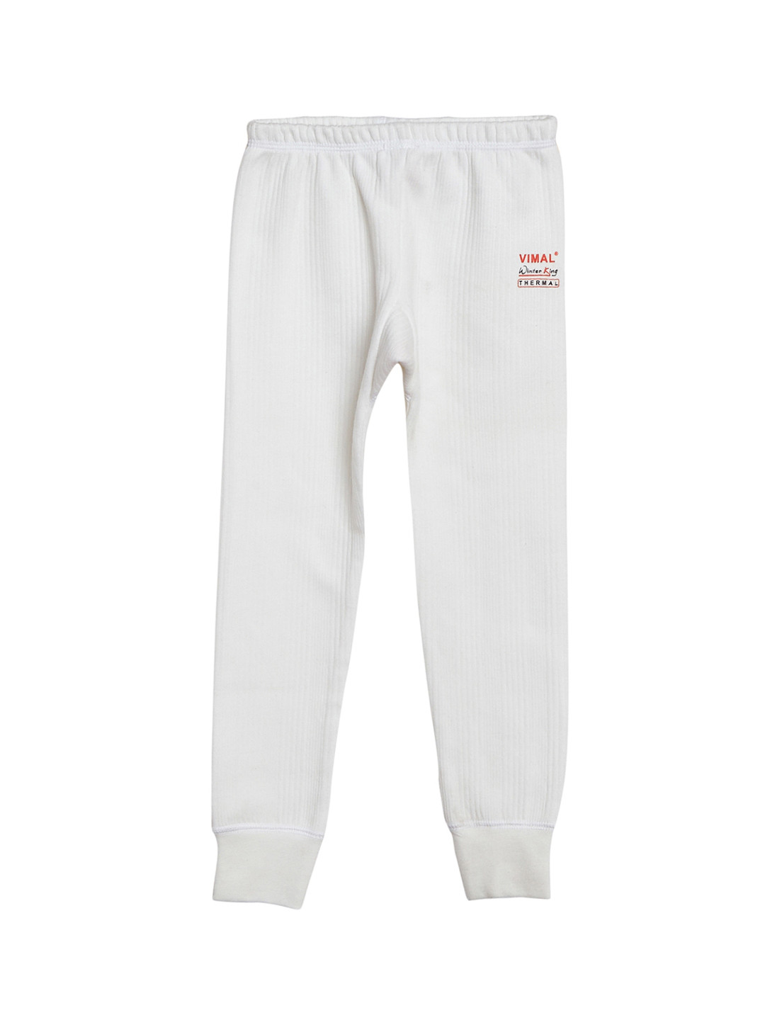 

VIMAL JONNEY Boys White Thermal Bottoms