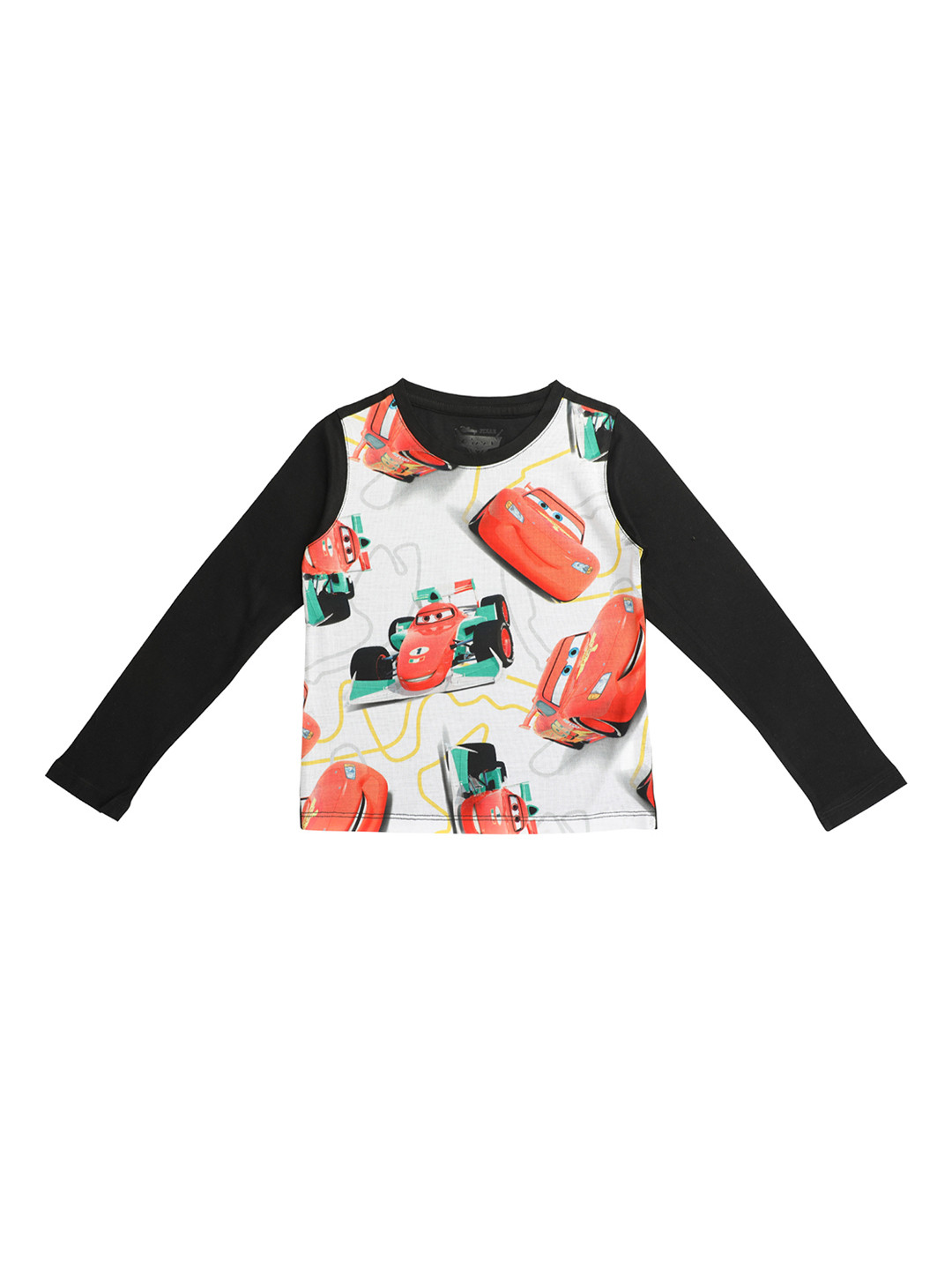 

Disney by Wear Your Mind Boys Grey Printed Round Neck T-shirt