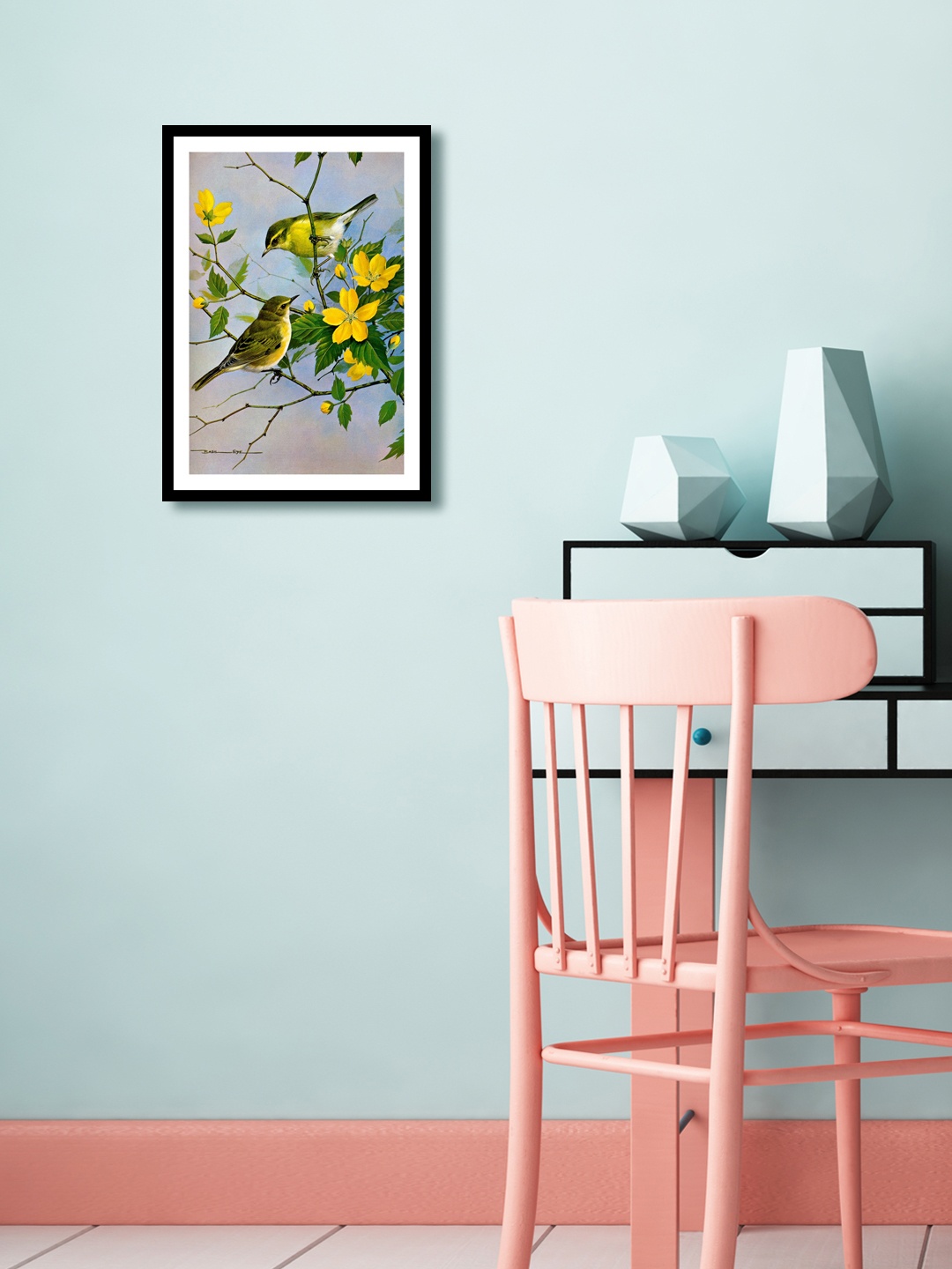 

999Store Multicoloured Hand-Painted Wall Painting, Multi