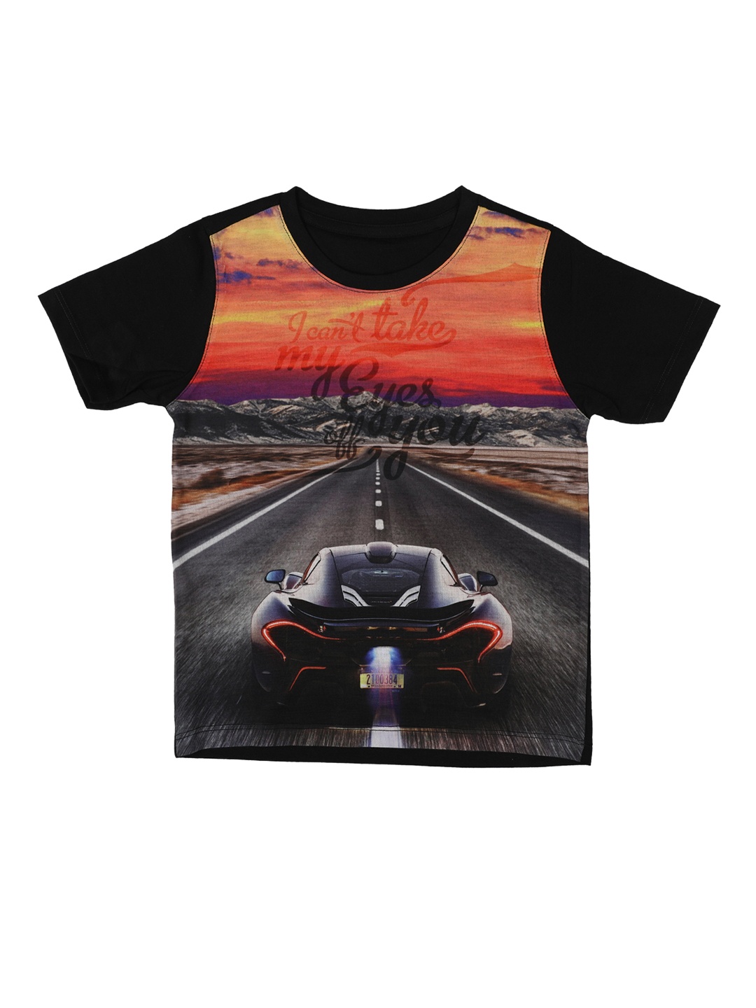 Wear Your Mind Boys Multicoloured Printed Round Neck T-shirt, Multi