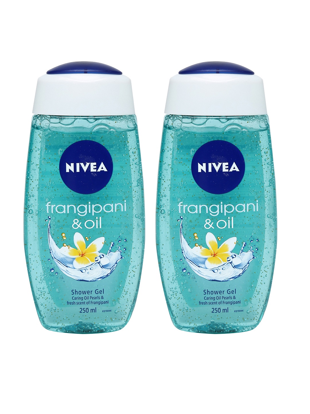

Nivea Set of 2 Frangipani & Oil Shower Gel - 250ml Each, Blue