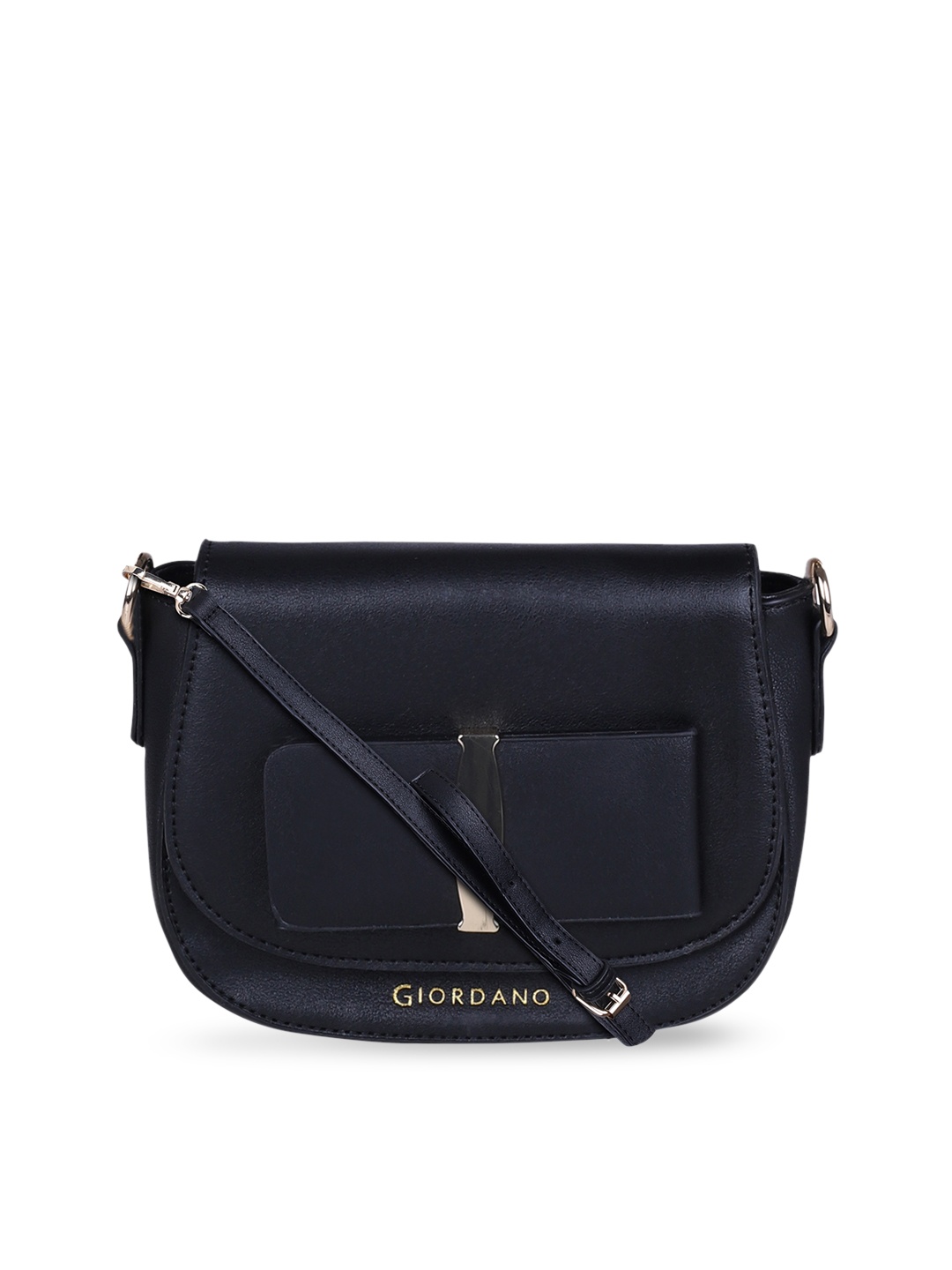 

GIORDANO Black Solid Sling Bag