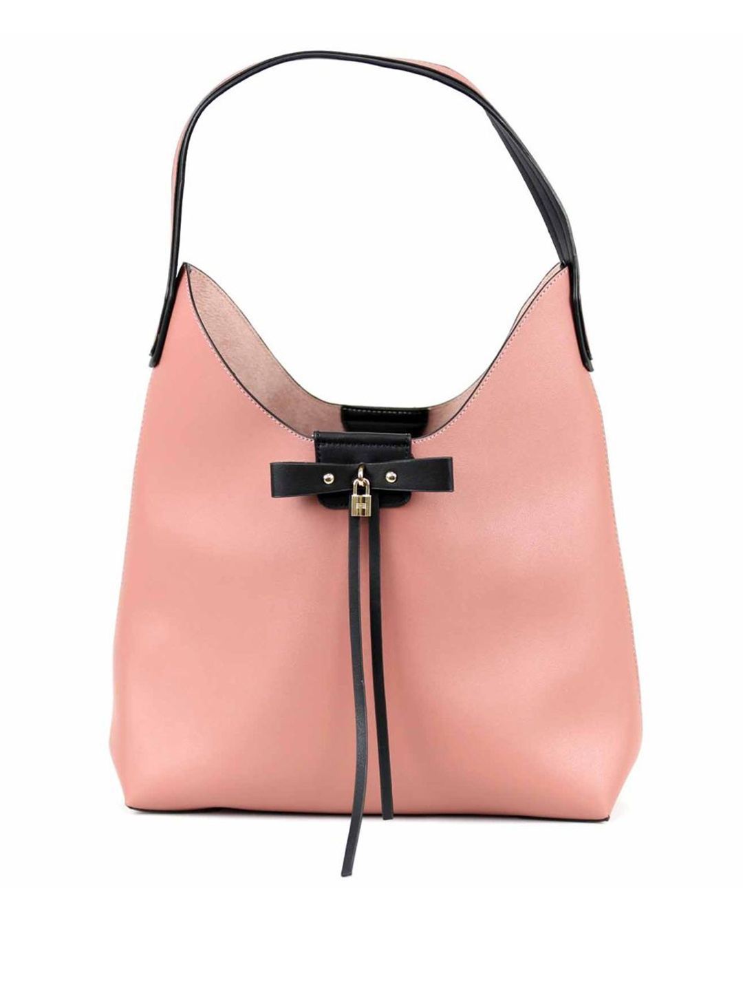 

GIORDANO Pink Solid Hobo Bag