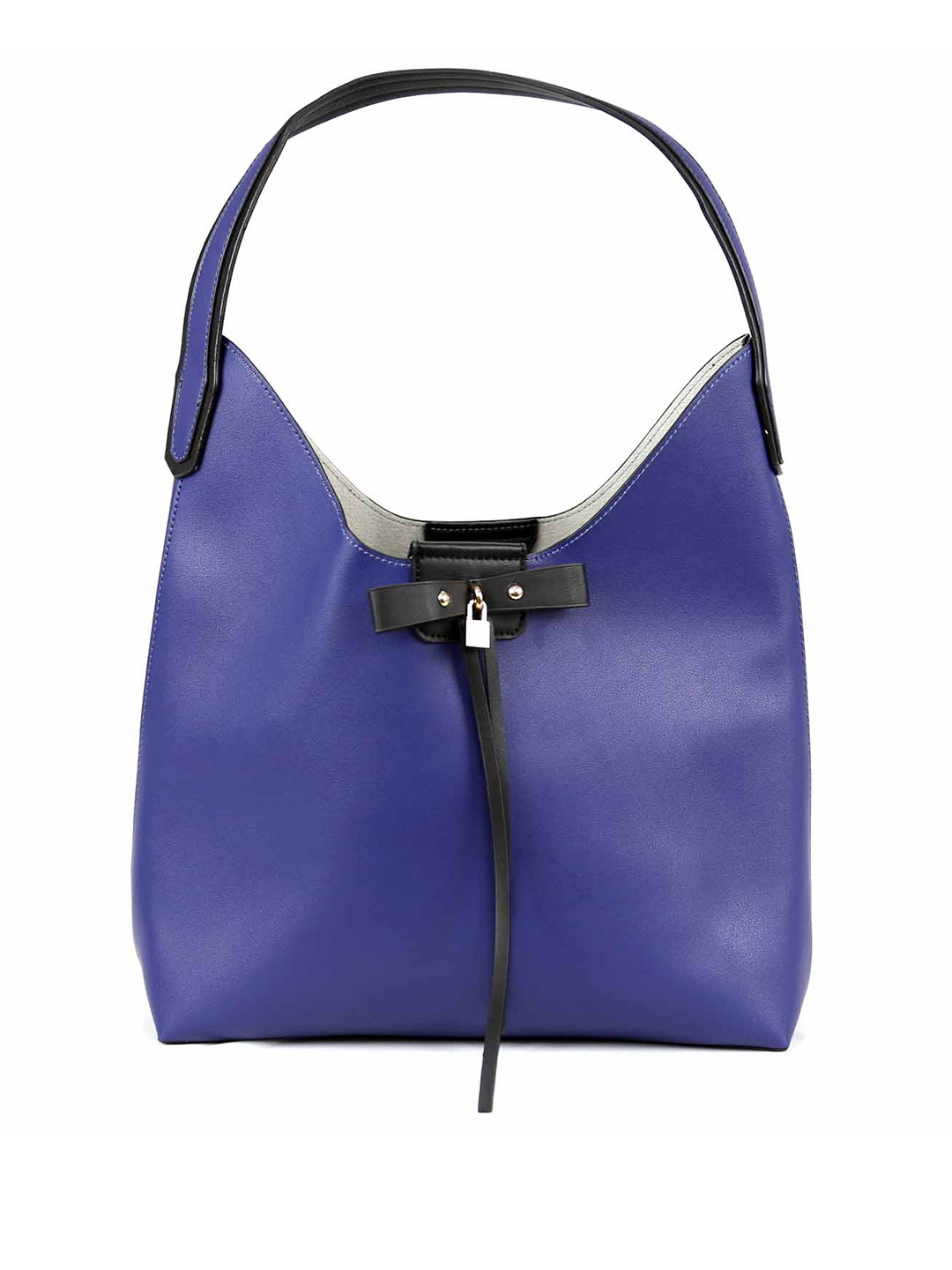 

GIORDANO Blue Solid Hobo Bag