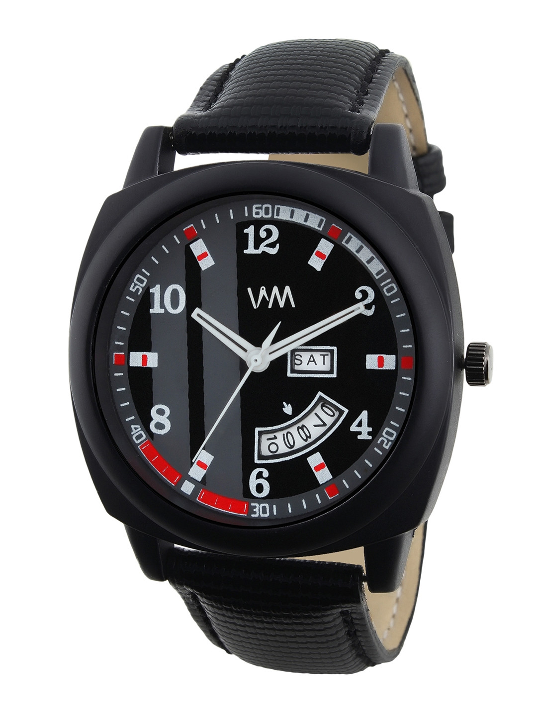 

WM Men Black Analogue Watch DDWM-079