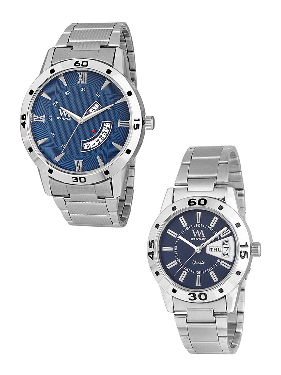 

WM His and Her Watch Gift Set DDWM-041-DDWM-009, Blue