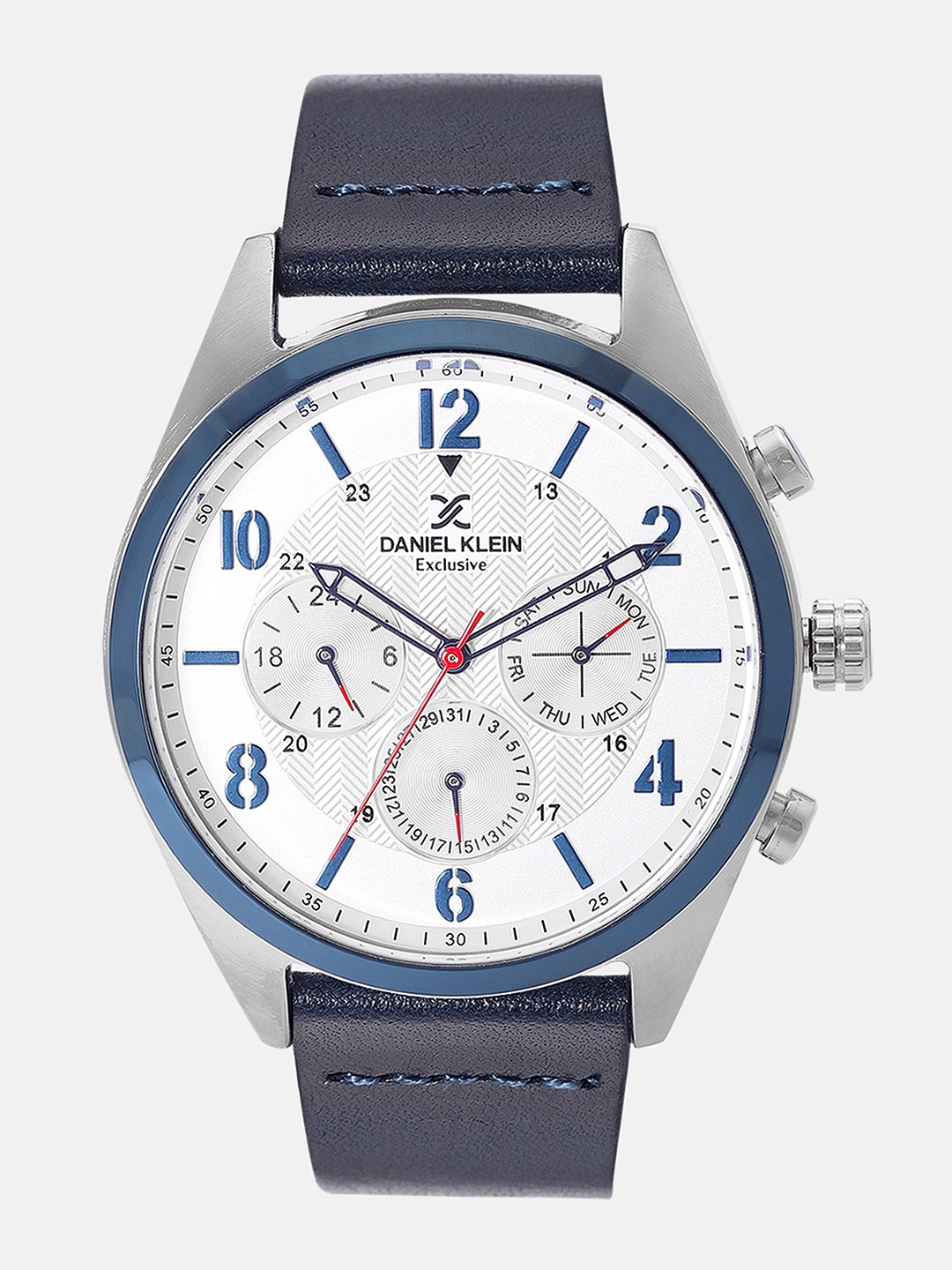 

Daniel Klein Men Silver-Toned Analogue Watch DK11744-6