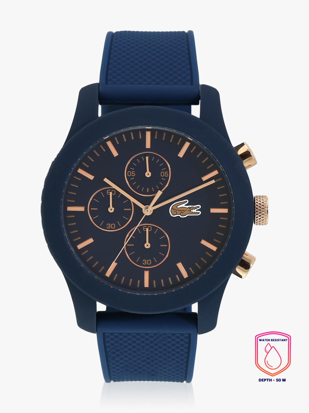 

Lacoste Men Navy Blue Analogue Watch 2010827