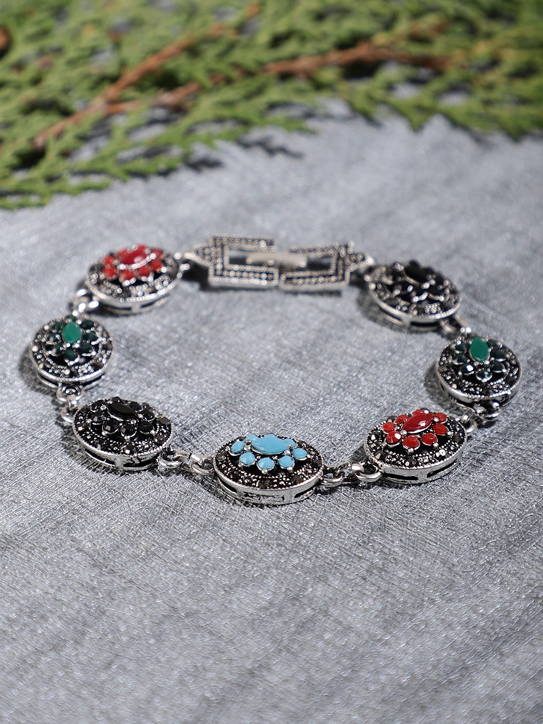 

Shining Diva Fashion Multicoloured Bracelet, Multi
