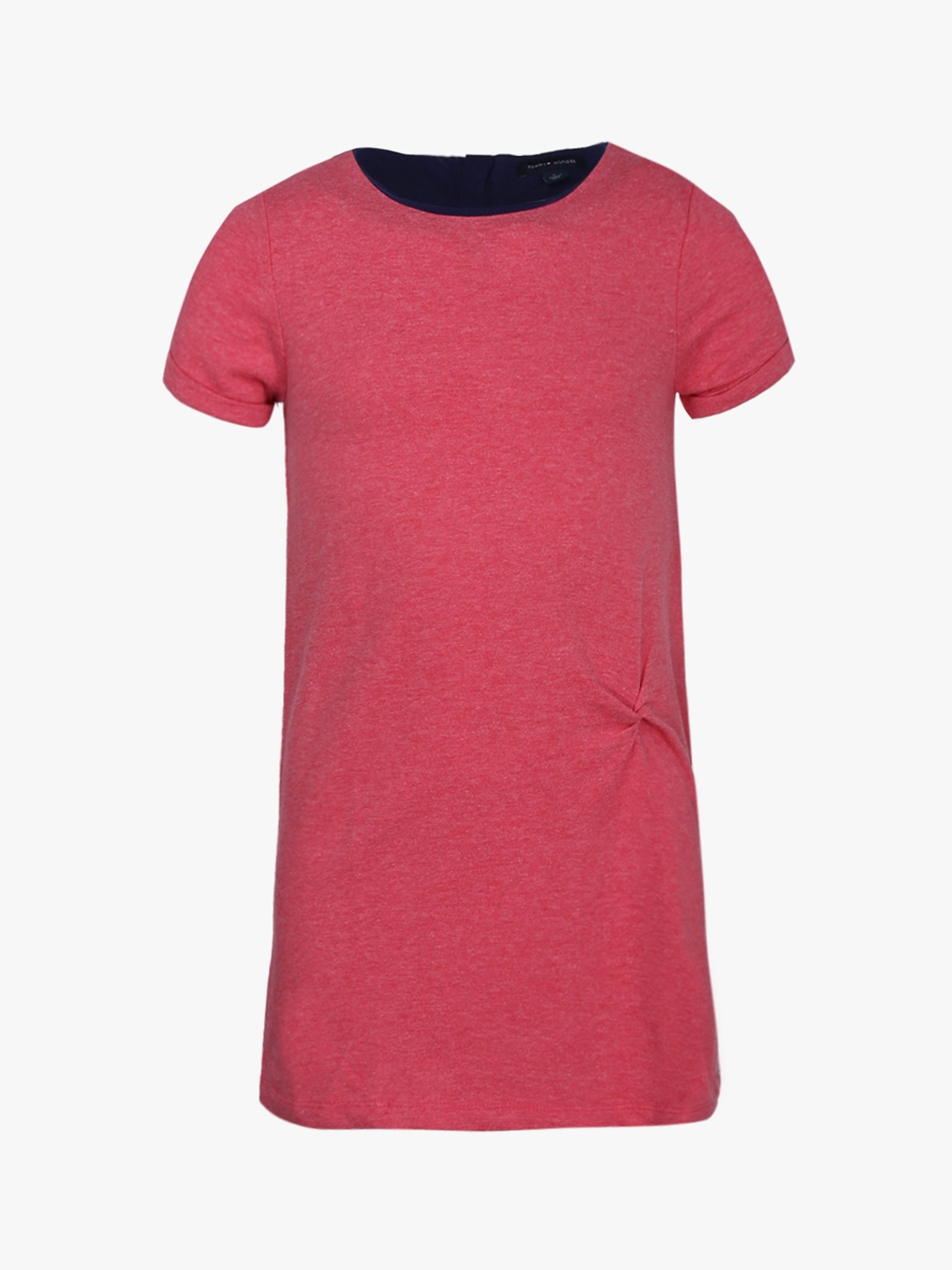 

Tommy Hilfiger Girls Pink Solid T-Shirt Dress