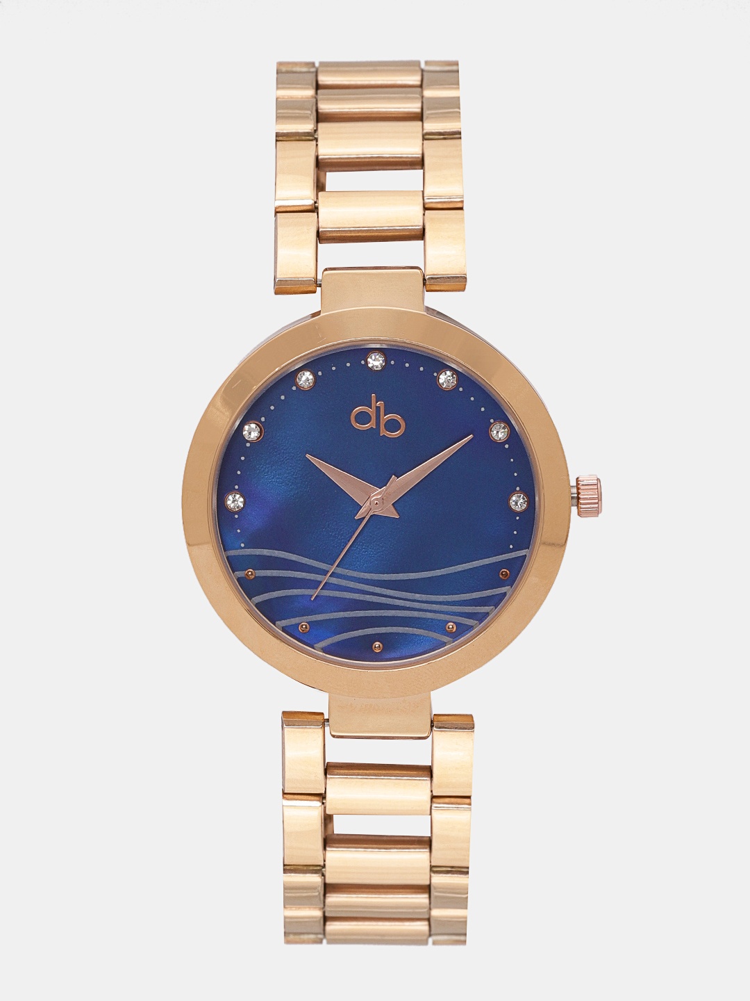 

DressBerry Women Navy Blue Analogue Watch DB11