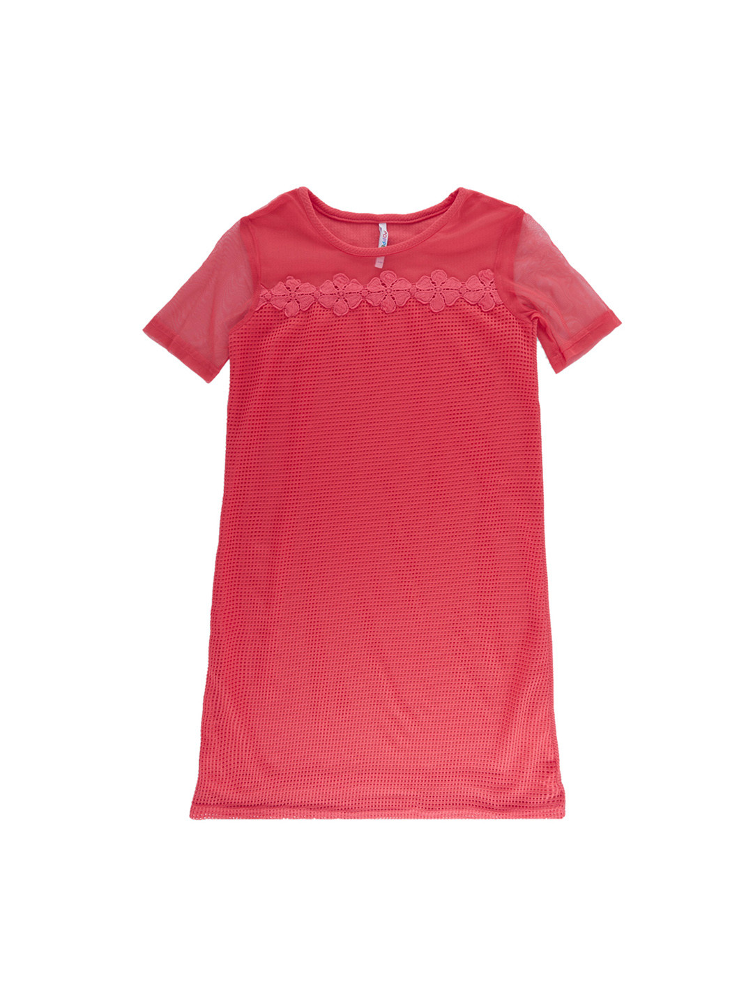 

POPPERS by Pantaloons Girls Coral Self Design A-Line Dress