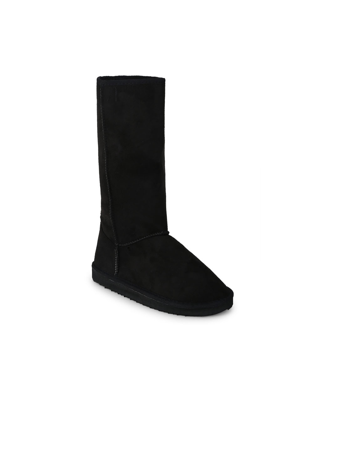 

Truffle Collection Women Black Solid Heeled Boots