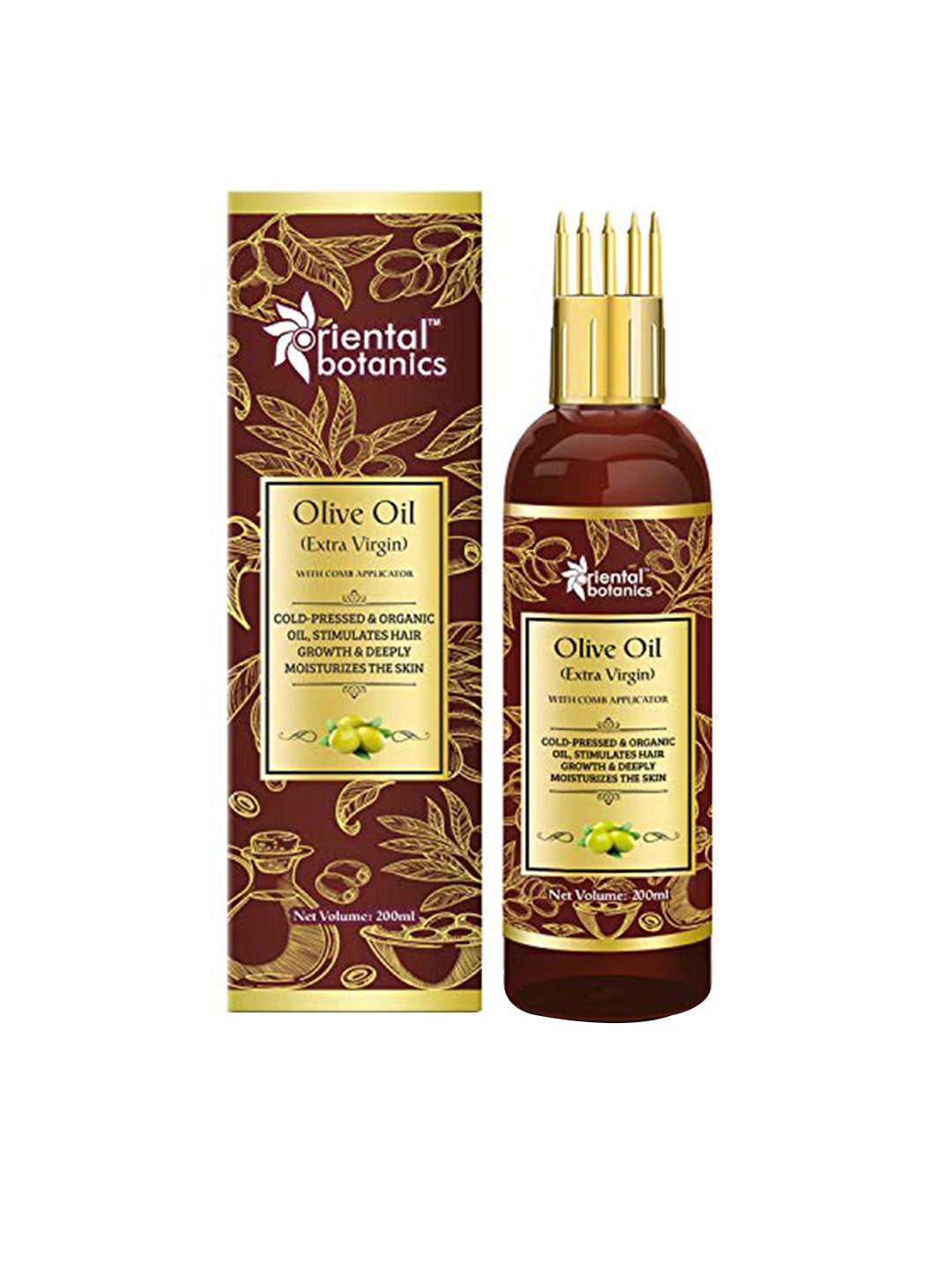 

Oriental Botanics Jasmine & Nargis Body Massage Oil 200ml, White