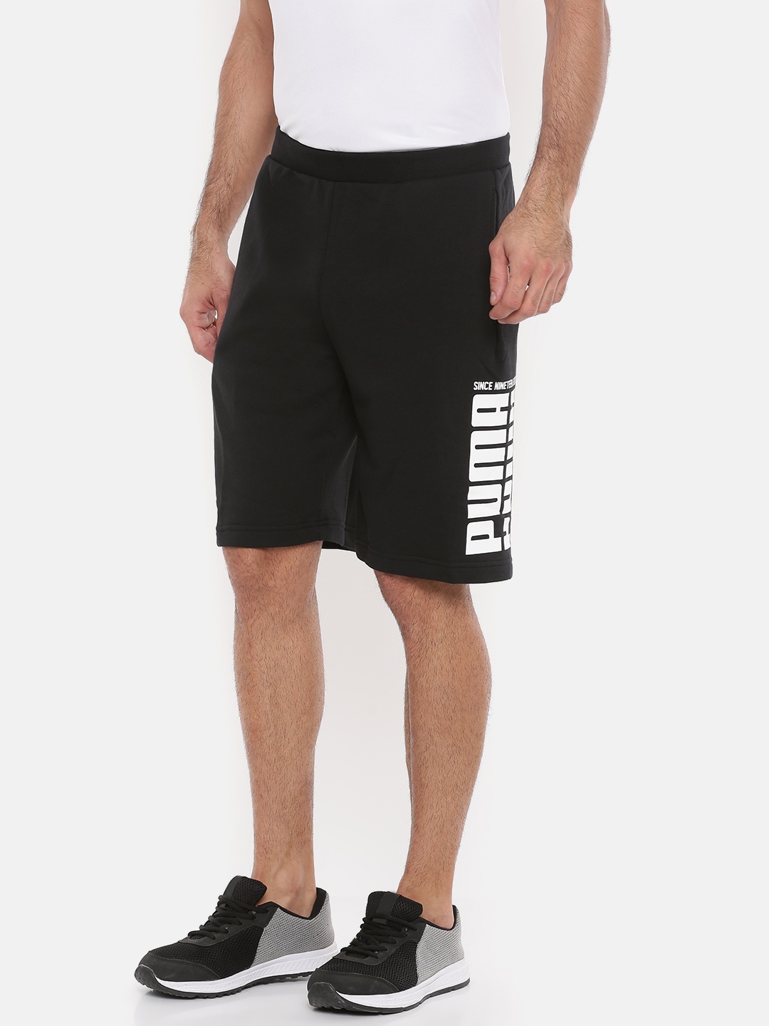 

Black Solid Rebel Bold Shorts