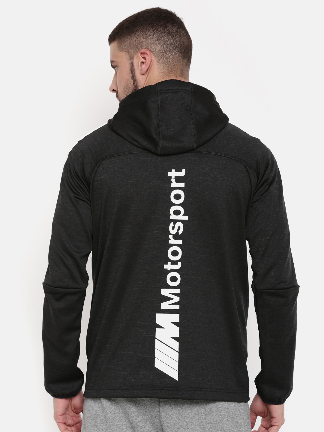 

PUMA Motorsport Black Printed BMW MMS Life Softshell Motorsport Jacket