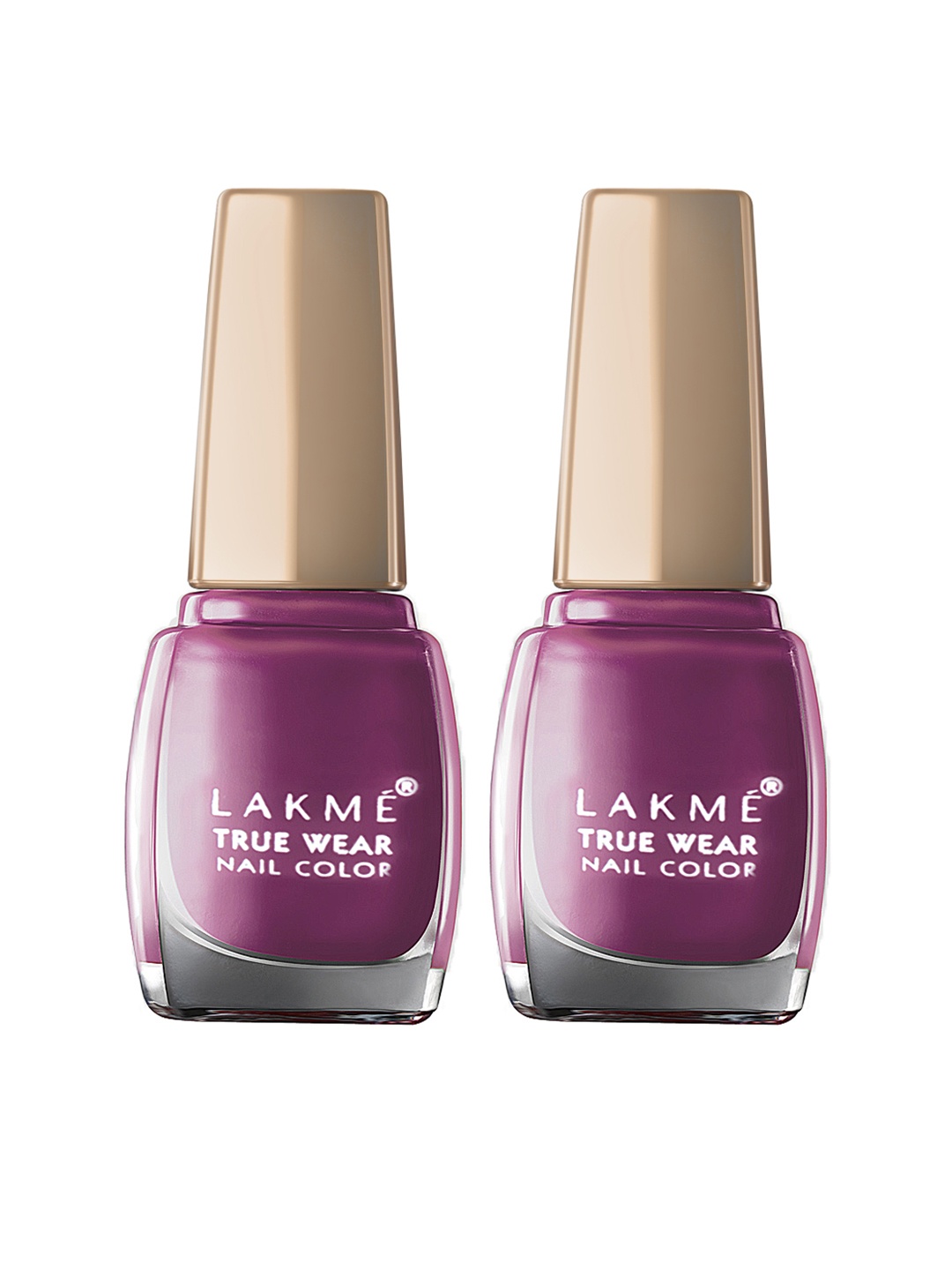 

Lakme Set of 2 True Wear Freespirit Nail Polish N236, Purple
