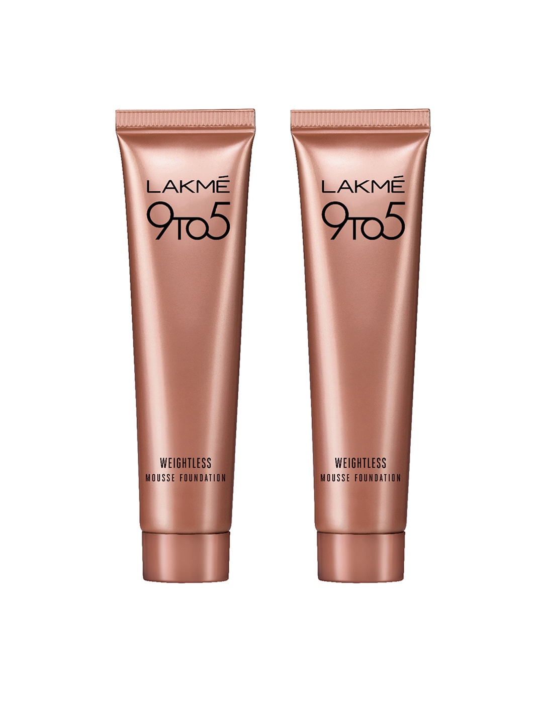 

Lakme Set of two 9 to 5 Beige Vanilla Weightless Mousse Foundation 02
