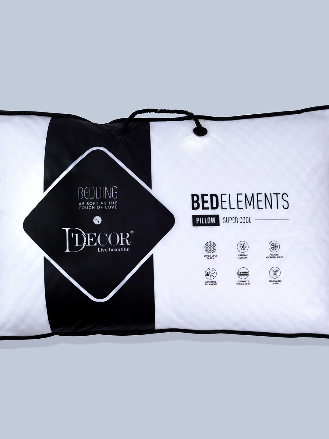 

DDecor White Super Cool Pillow