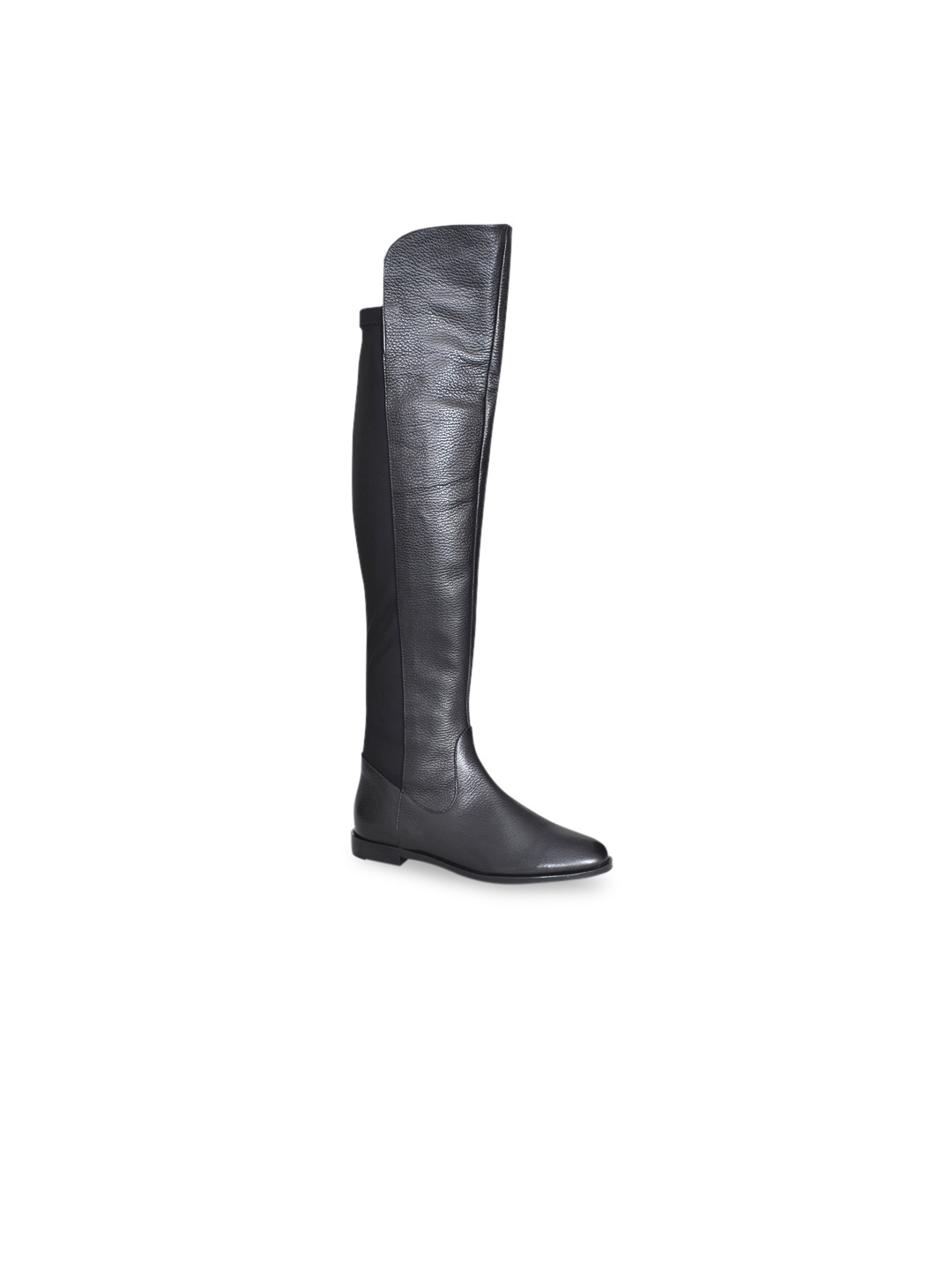 

Saint G Women Black Leather Above The Knee Boots