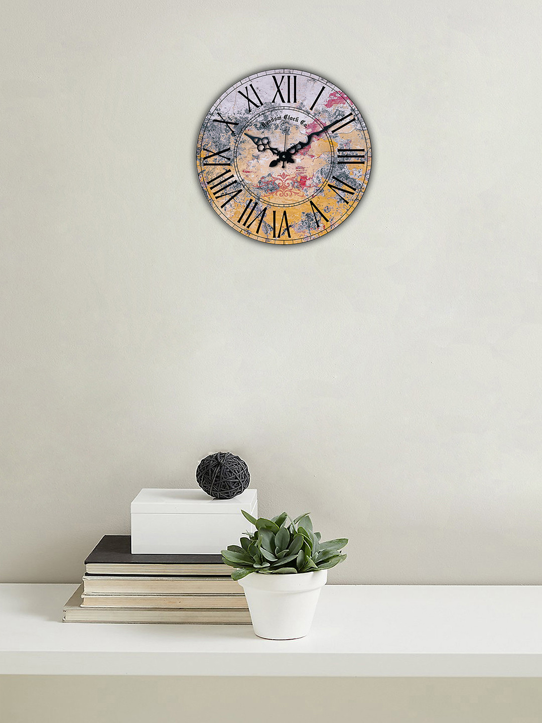

RANDOM Lavender Round Printed Analogue Wall Clock