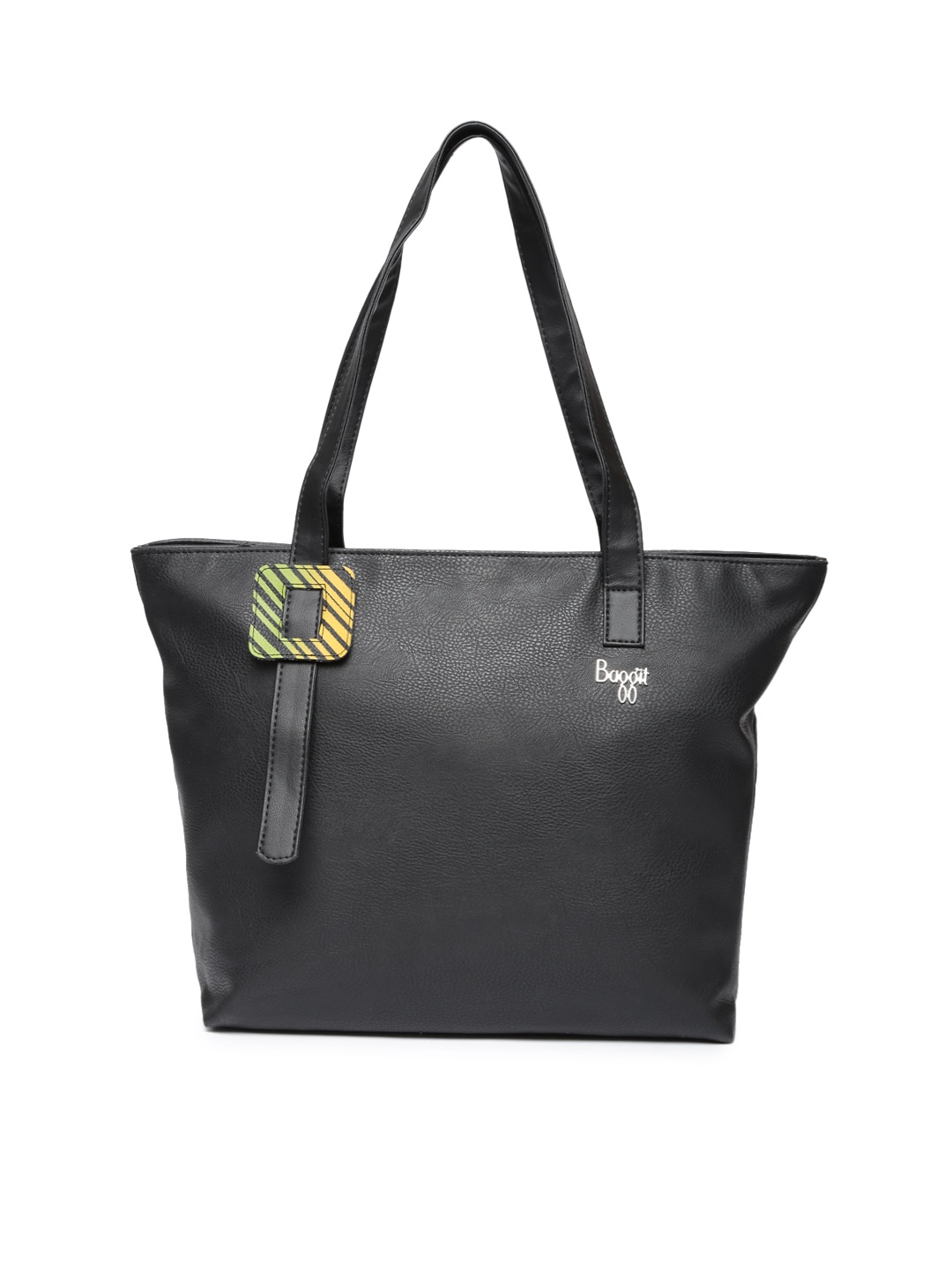 

Baggit Black Solid Shoulder Bag