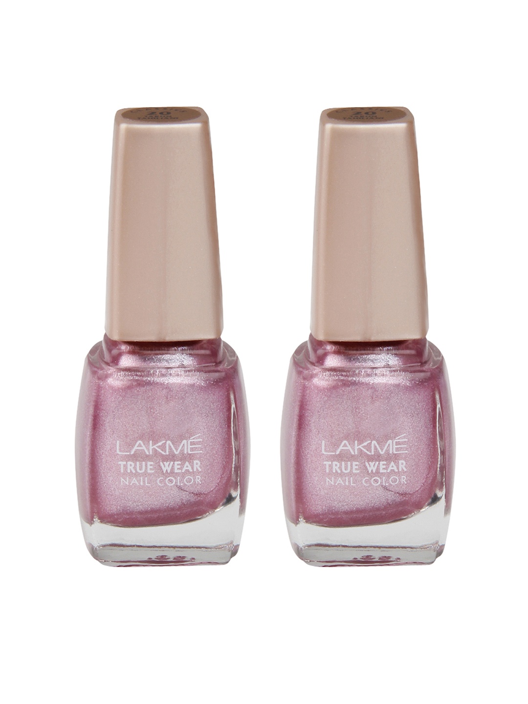 

Lakme Set of 2 True Wear Classics Tarun Tahiliani Nail Color 20, Mauve