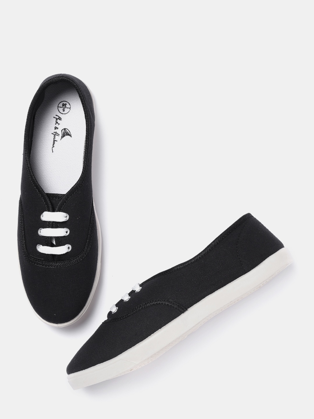 

Mast & Harbour Women Black Sneakers