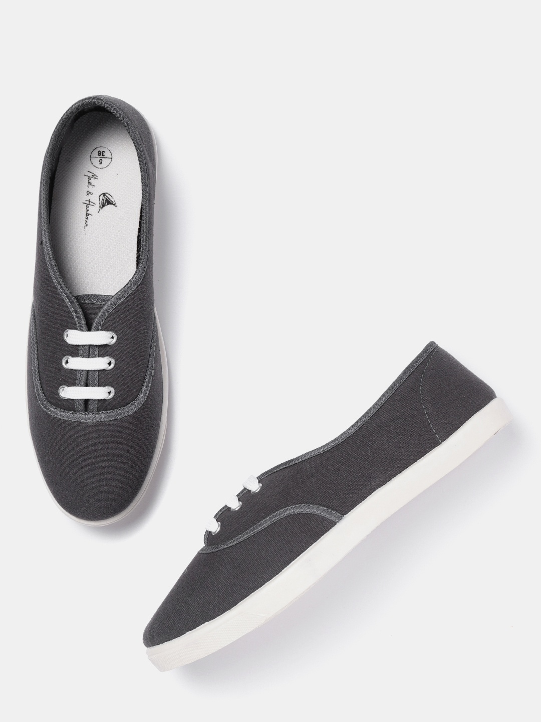 

Mast & Harbour Women Grey Sneakers