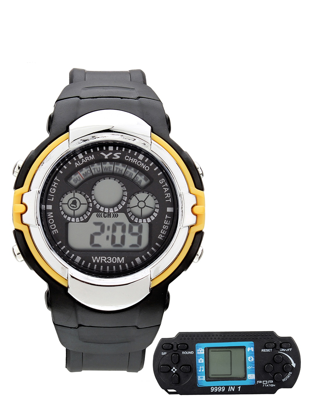 

Fantasy World Kids Grey Digital Watch with Videogame