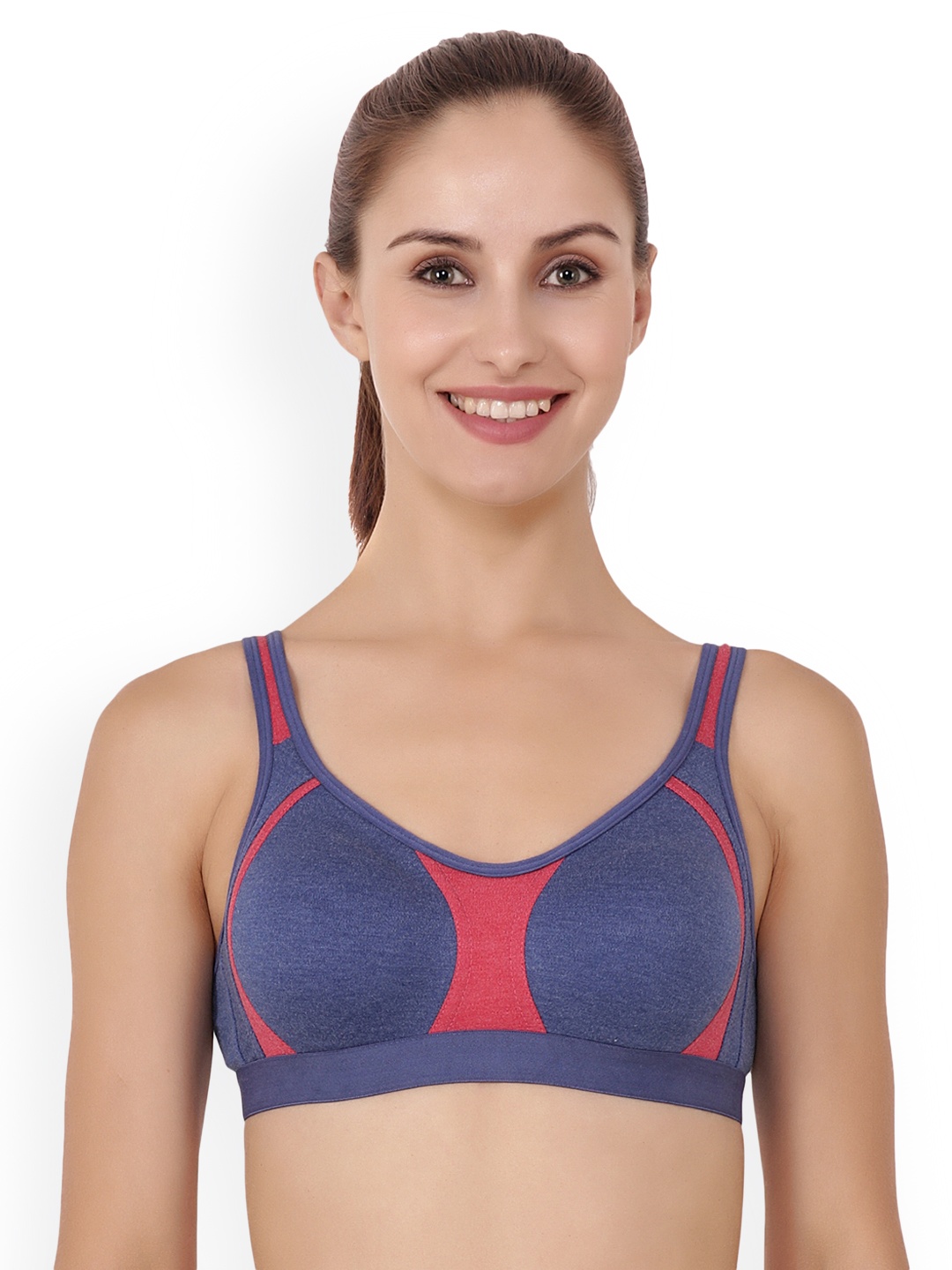 

Floret Pack of 2 Sports Bra Roxie_Blue-Blue_40B