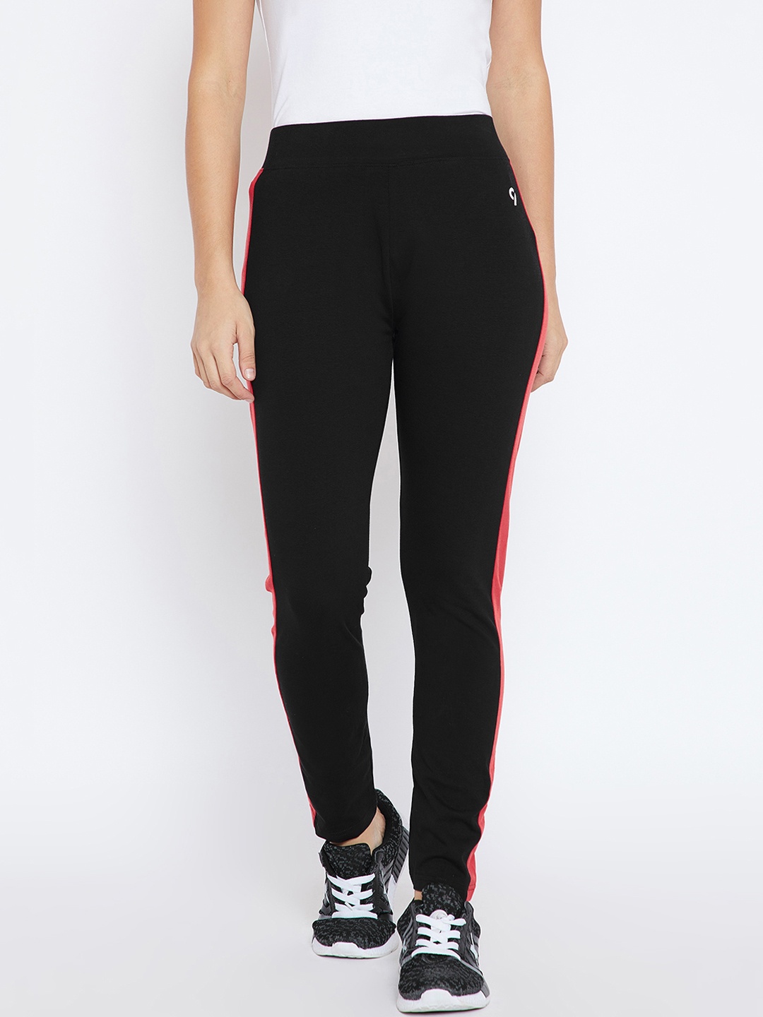 

C9 AIRWEAR Women's Black Straight-Fit Trackpant