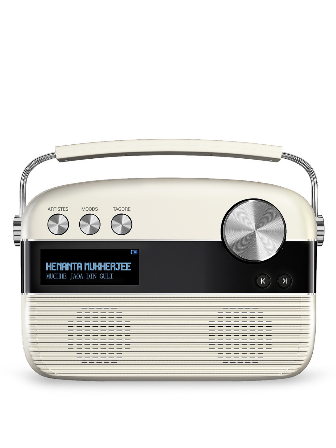 

Saregama Carvaan Bengali Portable Digital Music Player - Porcelain White