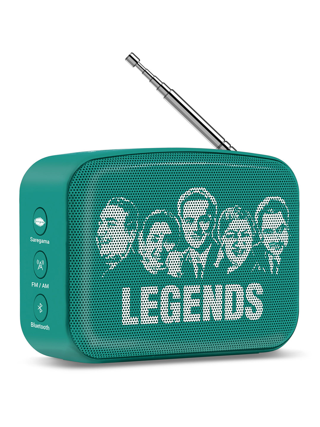

Saregama Carvaan Mint Green Mini 2.0 Music player with Bluetooth/ FM/AM/AUX