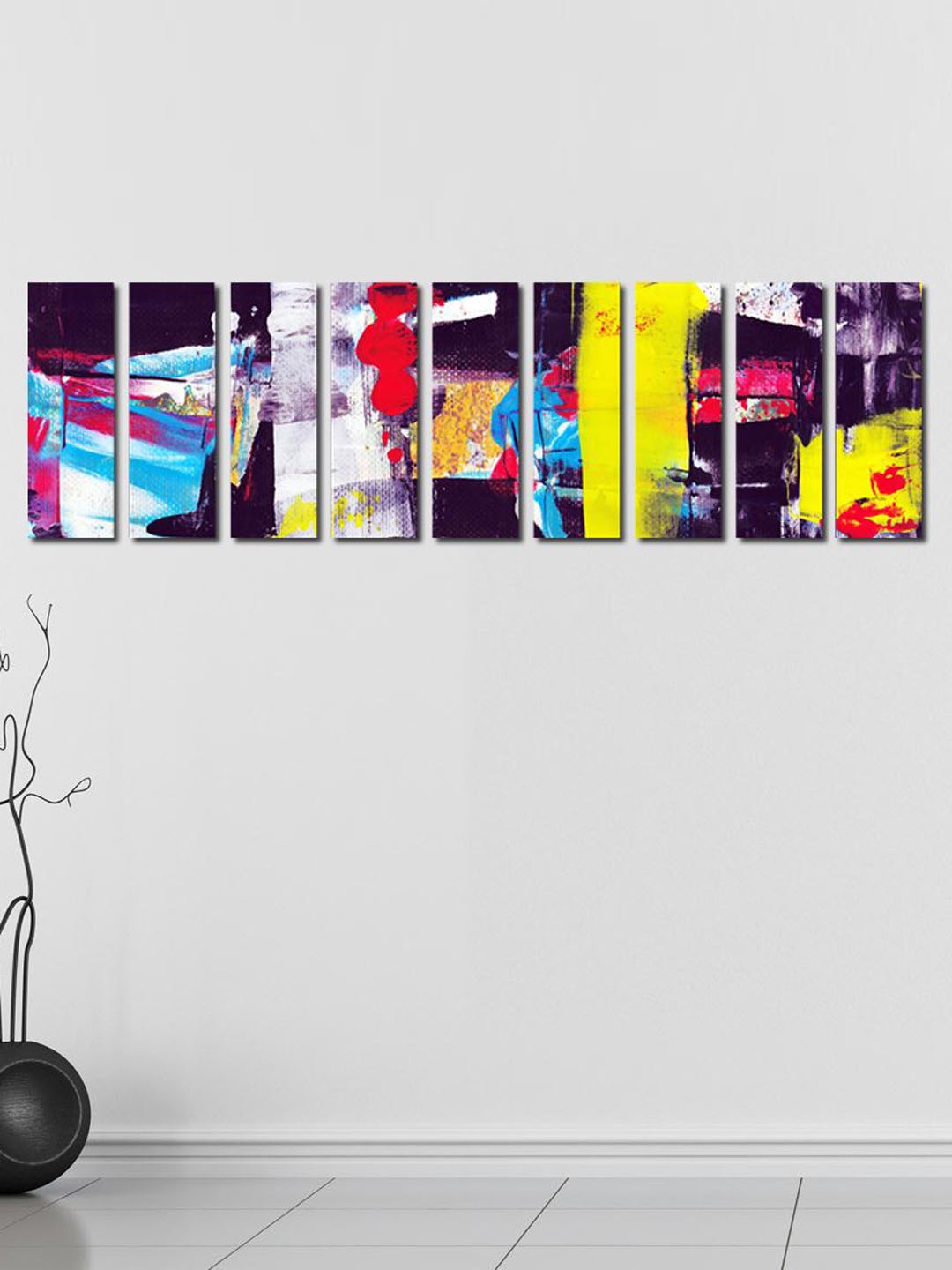 

999Store Multicoloured Abstract Wall Art, Multi