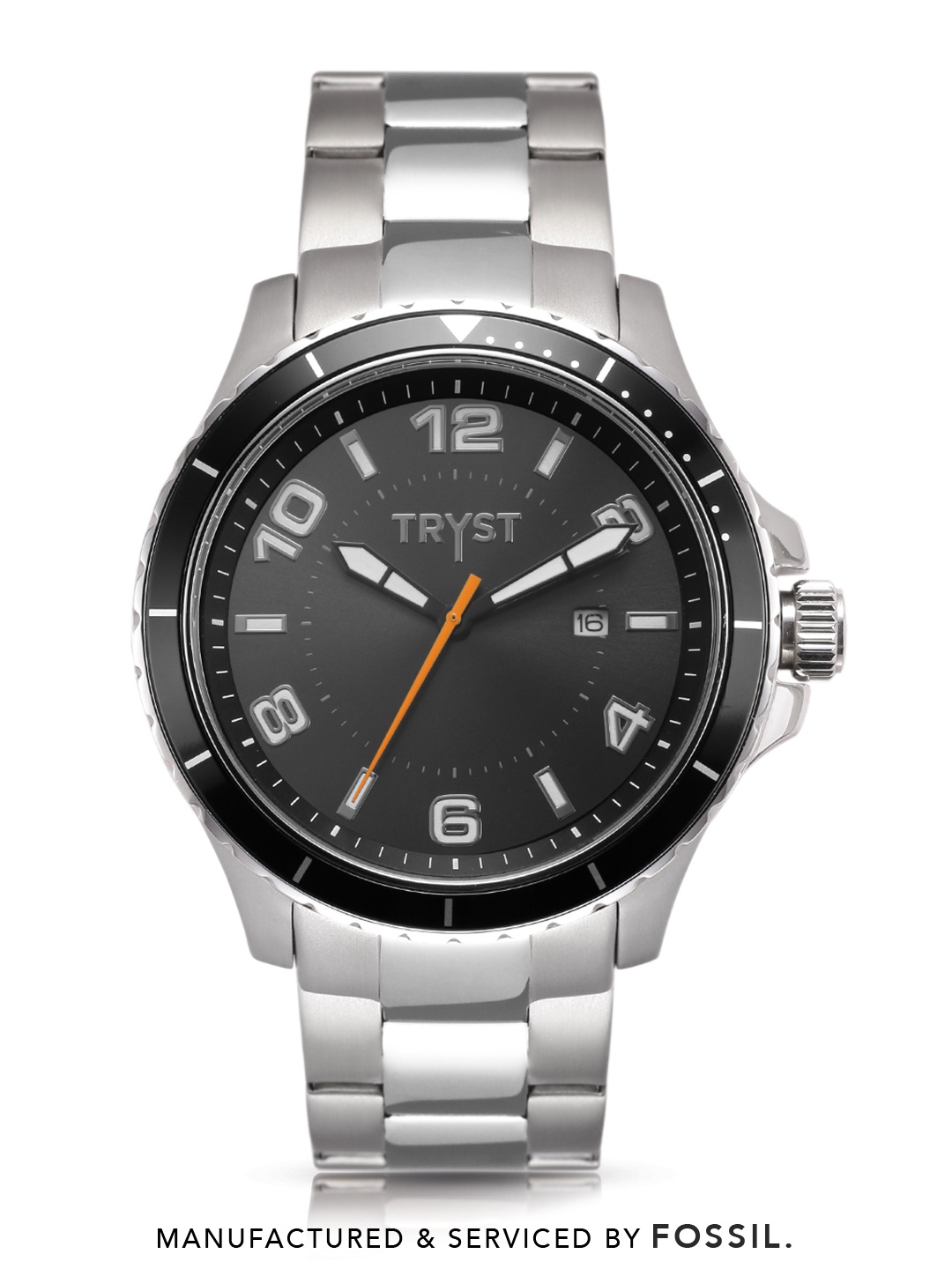 

TRYST Manufactured & Serviced by Fossil Men Black Watch