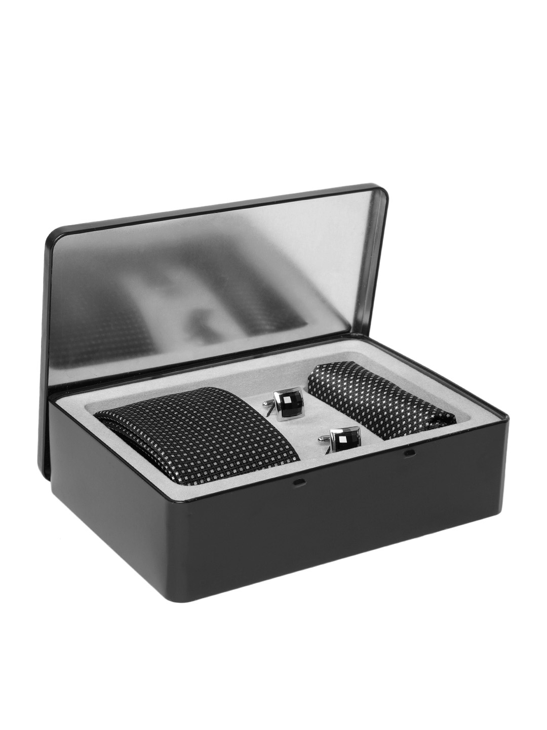 

Lino Perros Men Black & White Accessory Gift Set