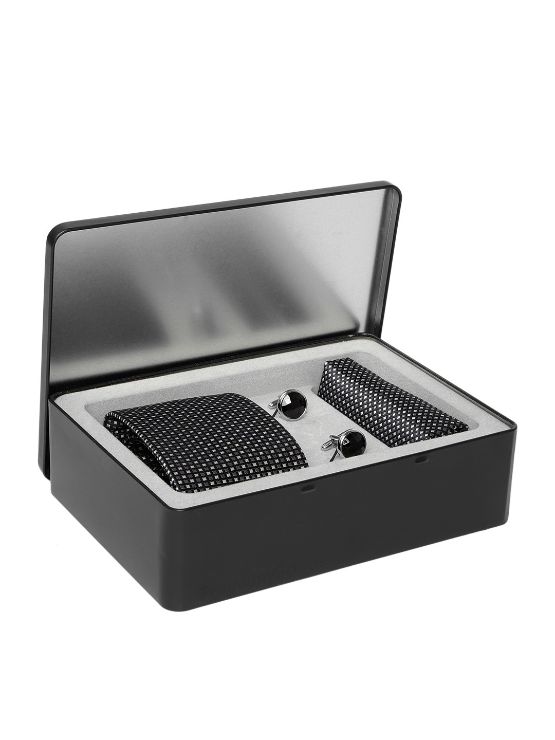 

Lino Perros Men Black & White Accessory Gift Set