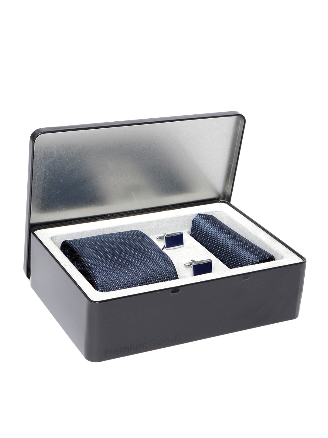 

Lino Perros Men Navy Accessory Gift Set, Navy blue