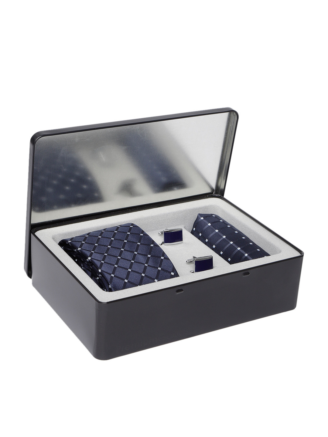 

Lino Perros Men Navy Blue Accessory Gift Set
