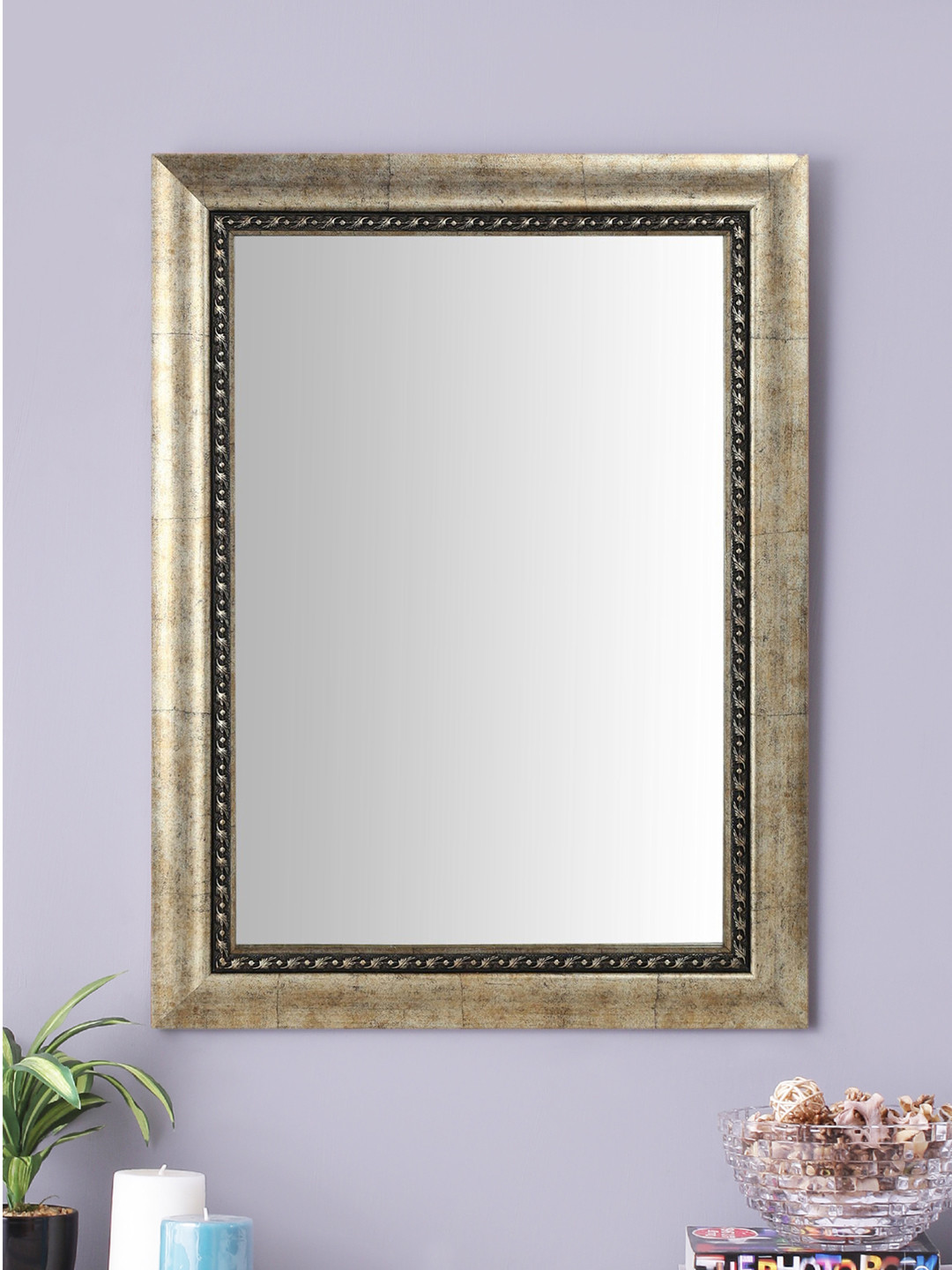 

999Store Bronze Fibre Wall Mirror