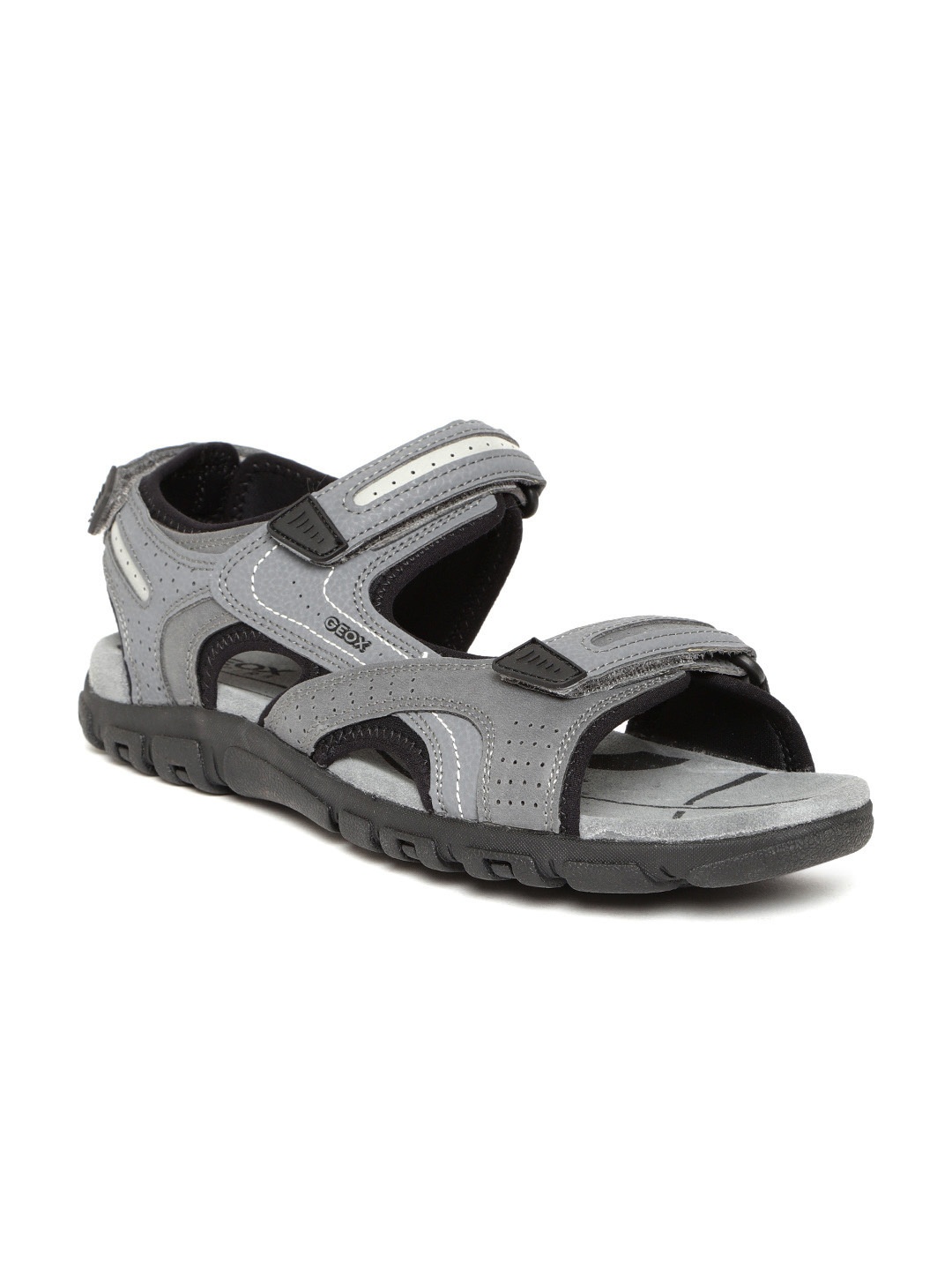 

Geox Men Grey Sports Sandals