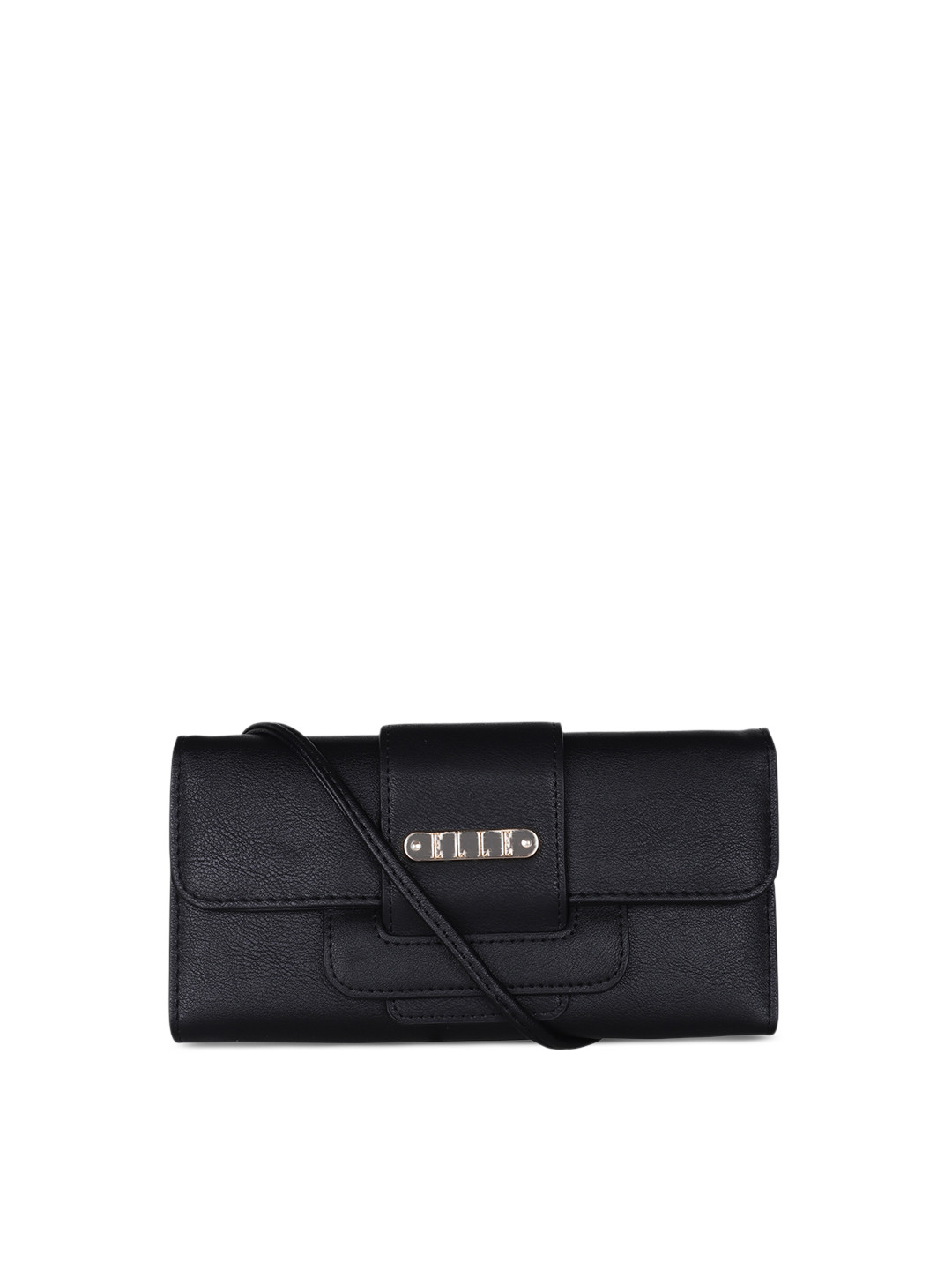 

ELLE Black Solid Sling Bag