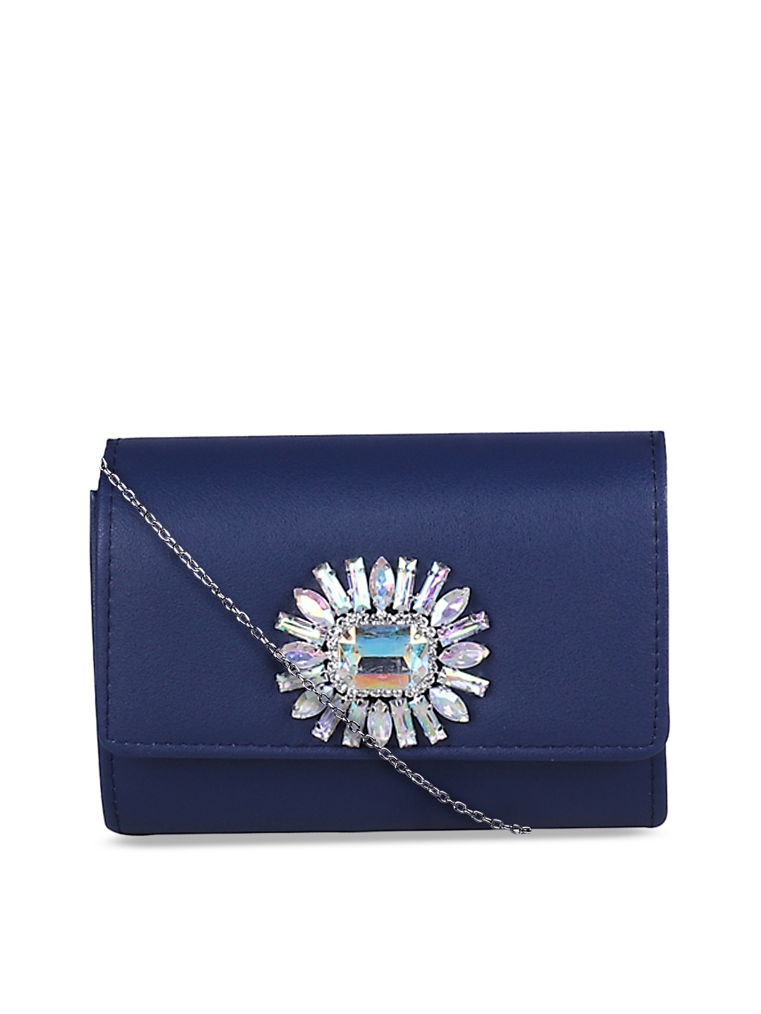 

ELLE Blue Embellished Sling Bag